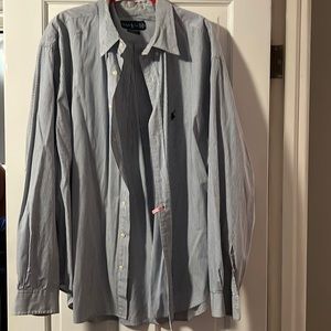 Lightly worn polo dress shirt!
